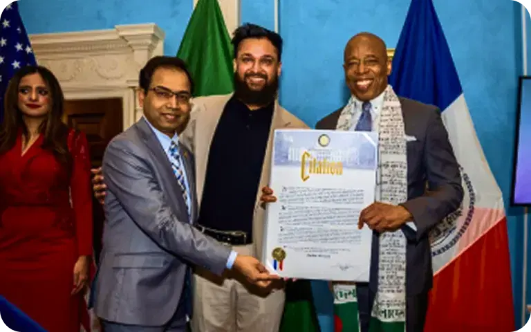 Honorary Citation for Outstanding Achievement
